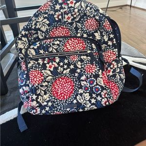 Floral Patterned Backpack- Vera Bradley